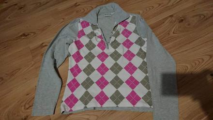 Elastické tričko s golierom, m