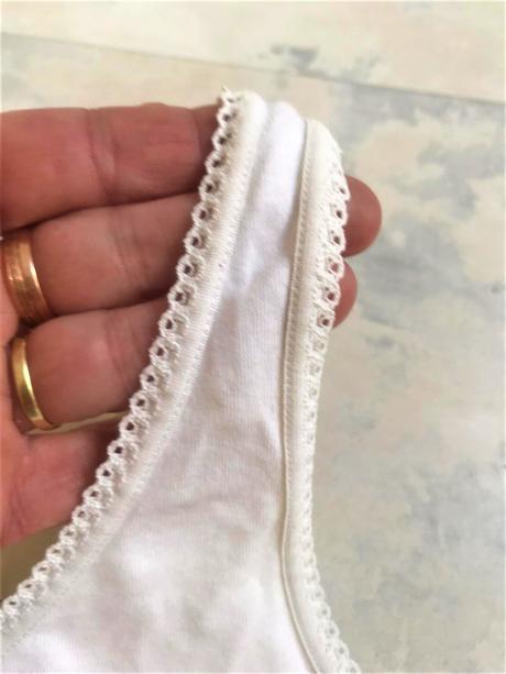 Bavlnená lambáda/podprsenka, 140