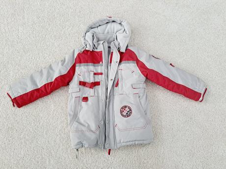 Zimná bunda 4-5r top stav, 110