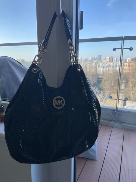 Kožená kabelka michael kors, michael kors