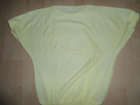 Zlty damsky letny svetrik, l