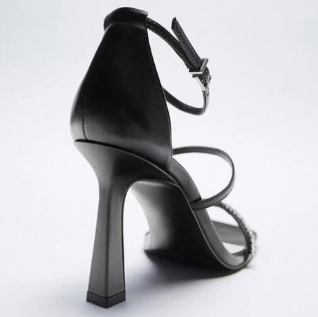 Nádherné kamienkové sandále značky zara, pc 60 usd, zara,37