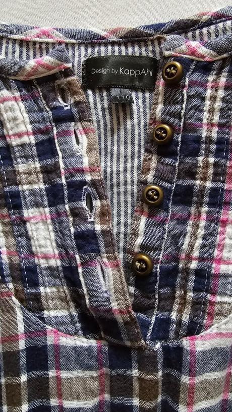 Predám dievčenskú košeľu zn. kappahy, 110