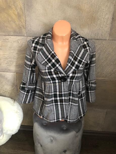 Bik bok károvaný kabatik s, s