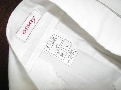 Biele 3/4 nohavice, orsay,s