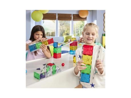 Magna-tiles rail racers deluxe, 