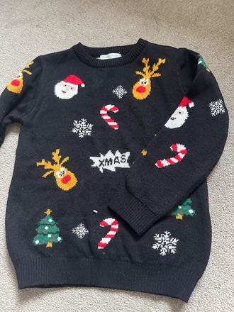 Vianocny svetrik, primark,122