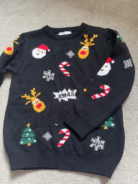 Vianocny svetrik, primark,122