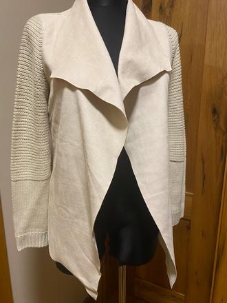 Stradivarius - krémový kardigan / svetrík, stradivarius,m