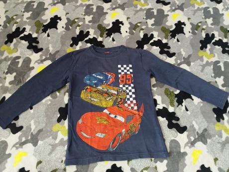 Tričko s mcqueenom, disney,128