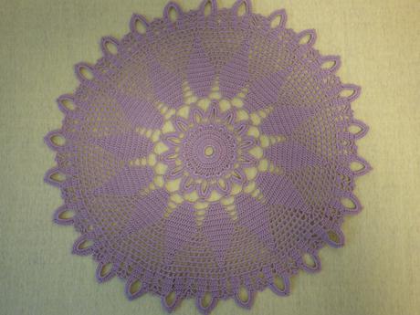 Háčkované dečky / obrusy,