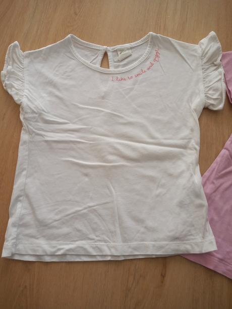 Biele tričko h&m, h&m,92