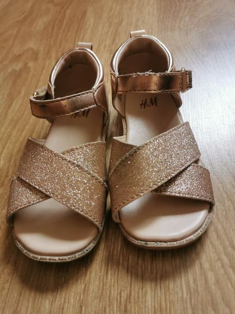 Detské sandálky, h&m,22