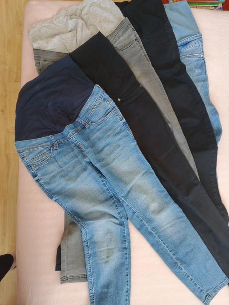 Tehotenské rifle 5ks, h&m,s