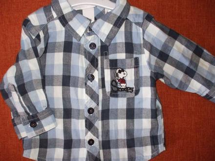 Snoopy košielka, h&m,62