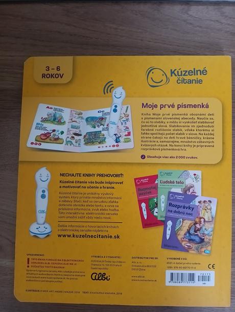 Kúzelné čítanie albi- moje prvé písmenká, 