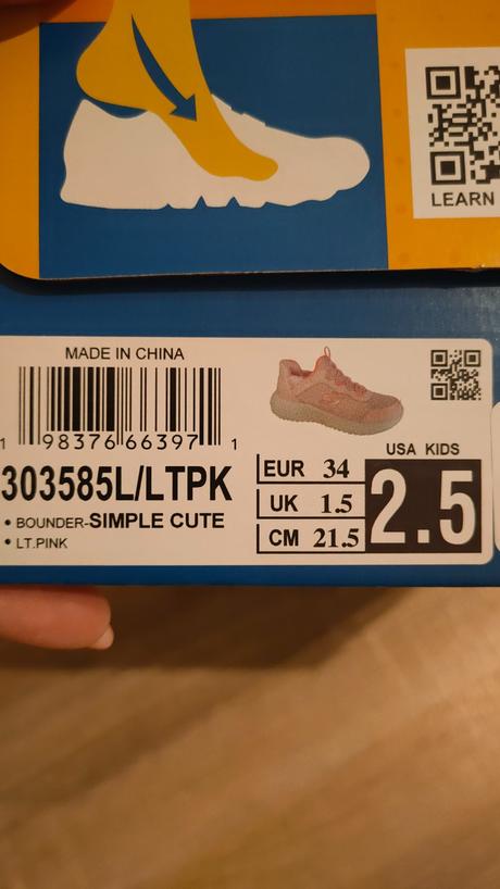 Tenisky slip -in, skechers,34