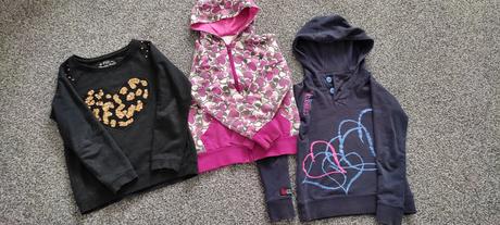 3 x mikina 134, cena spolu, 134