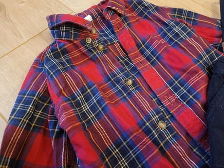 Nadherný vianočný set pre chlapca h&m, 74