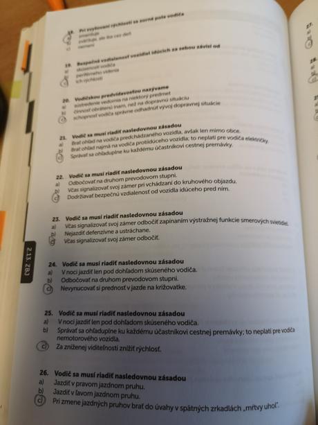 Testy na vodičský preukaz autoškola,