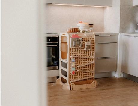 Montessori učiaca veža petinka classic, 