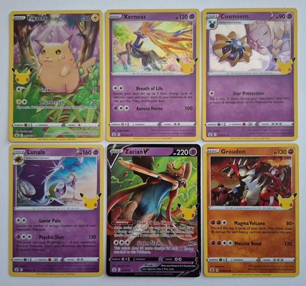 Pokémon karty "celebrations" (1),