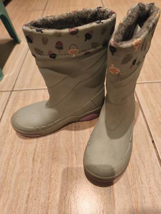 Gumaky zateplene svietiace, lupilu,28