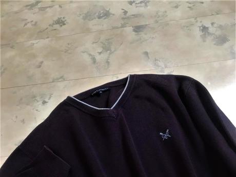 Bavlnený pulover, l