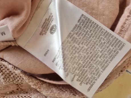 Staroružový  čipkový top yessica m, yessica,m