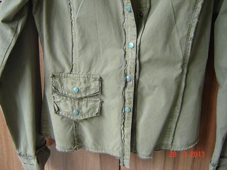 Olivová blúzka, broadway,m