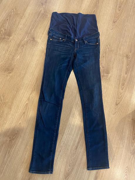 Tehotenské rifle, h&m,xs