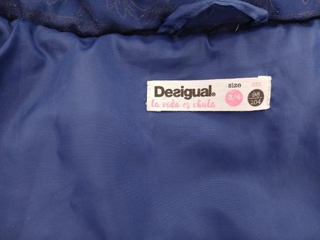 Zimna bunda 98/104, desigual,104