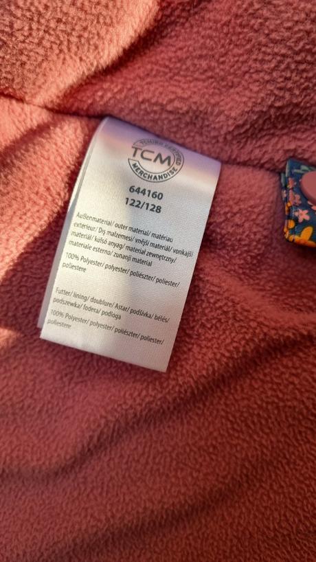 B3614 bunda a oteplovačky, tchibo,122