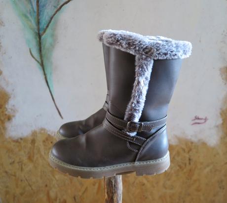 Zimné zateplené čižmy, deichmann,36