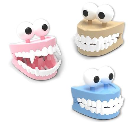 Zuby strašidelné naťahovacie 7cm, 