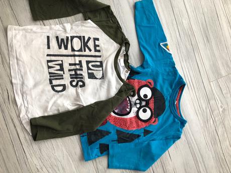 Trička s dlhým rukavom, zara,86