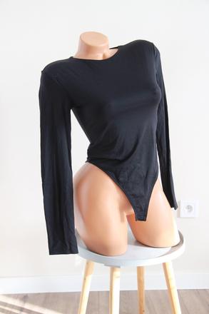 Čierne body tričko, zara, m