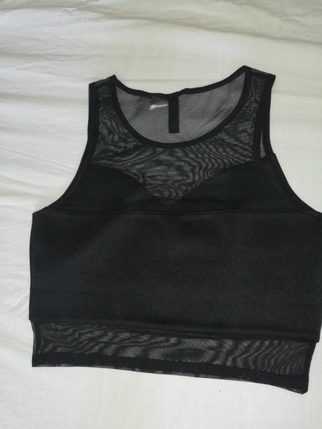 Krátky top, h&m,s