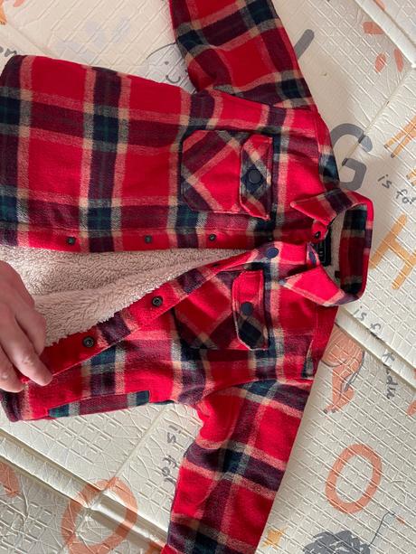 Vyteplená košeľa, next,98