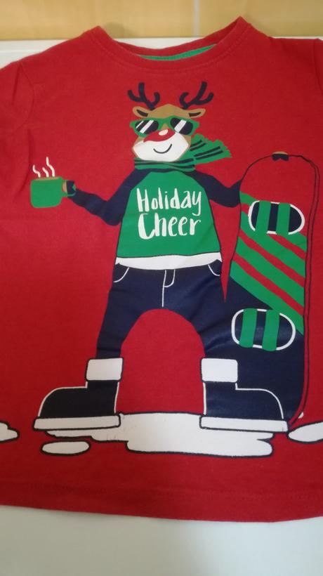 Vianočné tričká 2ks, 104