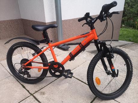 Horský bicykel 20'' rockrider, 6-9r. záruka do '27, 20