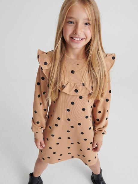 Krásne volánikové šaty značky reserved, reserved,140