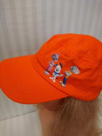 Oranžová šiltovka s motívom č. 631, lilibiggs, 52+, 52