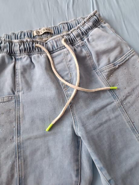 Ballon jeans s kamienkami - l, l