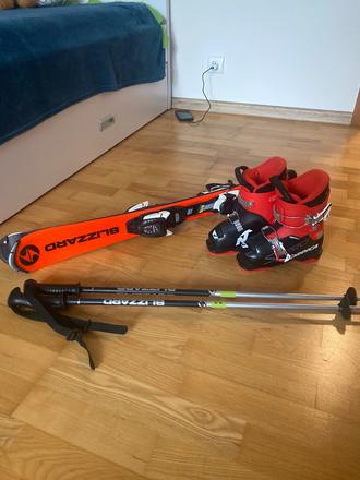 Prvé lyže blizzard, blizzard,90-99 cm