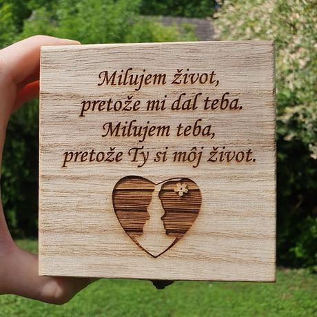 Drevené hodinky majestic black,