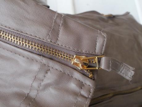 Koženková bunda, s