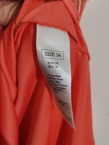 Koralové šaty orsay, orsay,xs