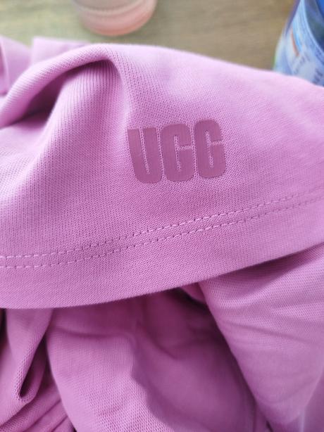 Oversized mikinové šaty ugg, s