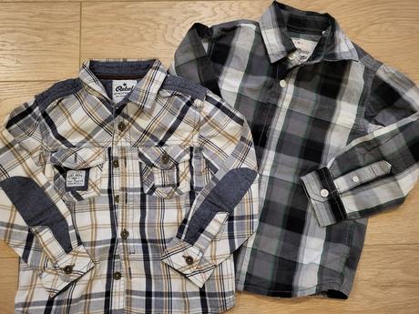 Károvaná kockovaná košela, rebel,98